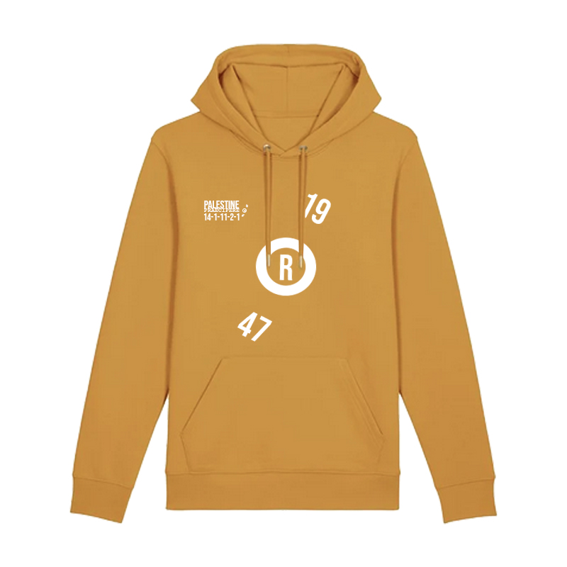 Palestine Praecipere Ochre Hoodie